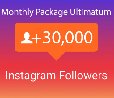 30000 Instagram Followers Monatspaket Ultimatum (30 Tage)