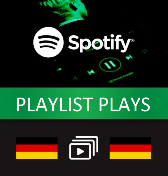 10000 Deutsche Spotify Playlist Plays / Abspielen für Dich
