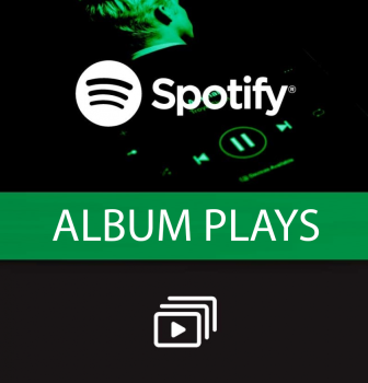 7500 Spotify Album Plays / Abspielen für Dich