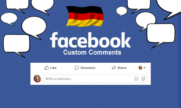 30 Deutsche Facebook Custom Comments / Benutzerdefinierte Kommentare für Dich