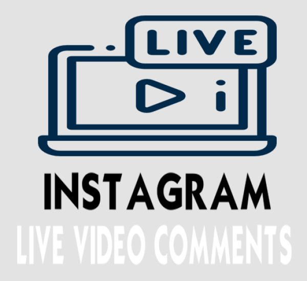500 Instagram Live Video Comments / Kommentare für Dich