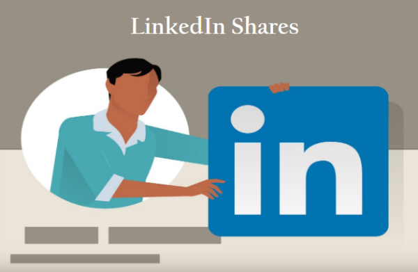 100 LinkedIn Post Shares / Teilen für Dich