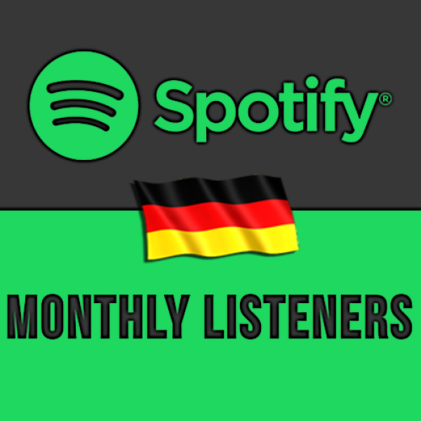 4000 Deutsche Spotify Monthly Listeners / Monatszuhörer für Dich