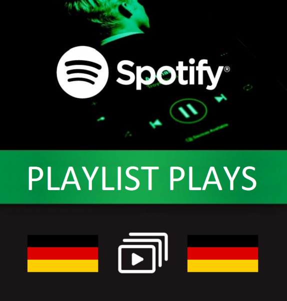 5000 Deutsche Spotify Playlist Plays / Abspielen für Dich