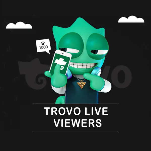 75 Trovo Live Viewers / Zuschauer für Dich