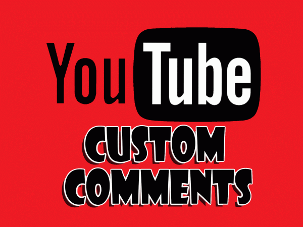 10 YouTube Custom Comments / Kommentare für Dich